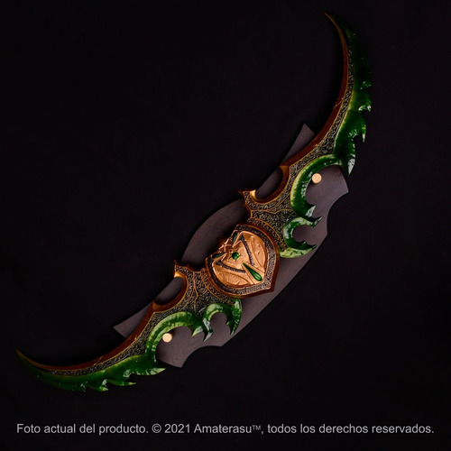 Imagen 2 de 10 de Espada Warglaive Guja Guerra Azzinoth Illidan Warcraft