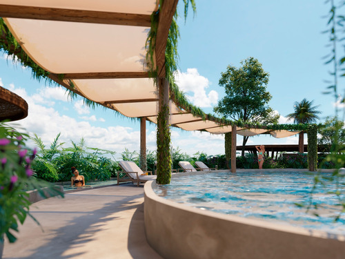 ¡tu Paraíso En Tulum! Departamento Moderno Con Vistas Increíbles