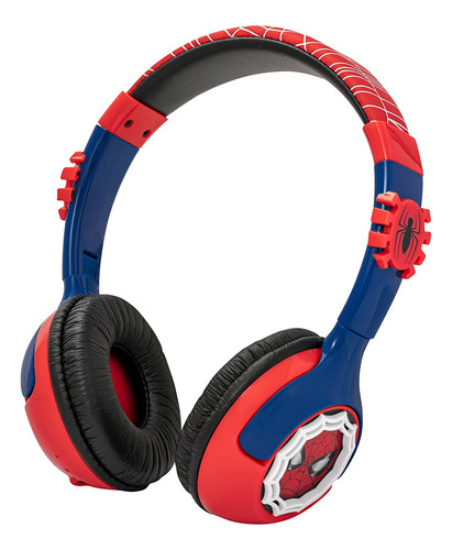 Producto Generico - Ekids Spiderman - Auriculares Bluetooth. Color Rojo