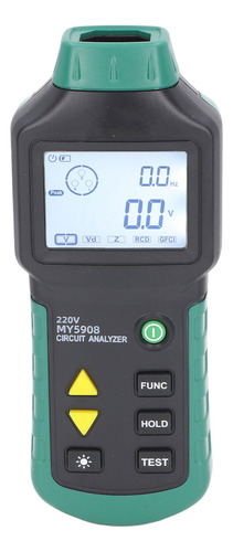 Testador De Circuito Elétrico Analisador Terms Meter De Baix