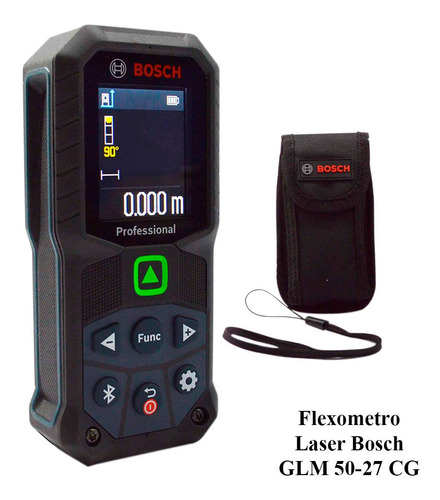 Flexometro Bosch Laser Glm50-27 Cg