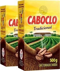 Kit C/6 Cafe Caboclo Tradicional A Vácuo 500g C/ Nota Fiscal
