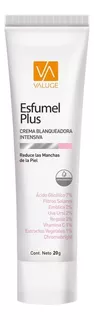 Esfumel Plus Crema Blanqueadora Intensiva Manchas Valuge Momento de aplicación Día/Noche Tipo de piel Sensible