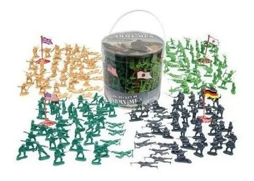 Figuras De Accion De Los Hombres Del Ejercito -soldados De W