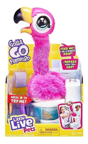 Brinquedo Little Live Pets Flamingo Gotta Go F00266 - Fun