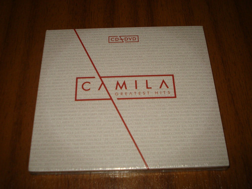 Cd+dvd Camila / Grandes Exitos (nuevo Y Sellado)