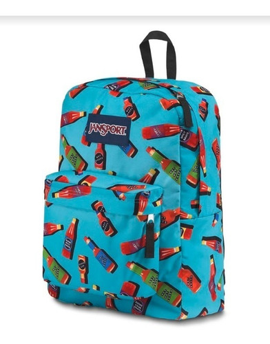 Mochila Jansport Superbreak Hot Sauce T50142d Maple Cuota