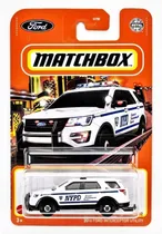 Comprar Patrulla De Nueva York Ford Police Interceptor Uti Matchbox 
