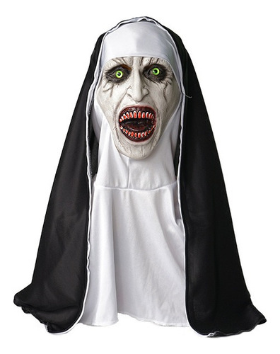 Máscara Halloween La Monja The Nun Deluxe Latex Terror