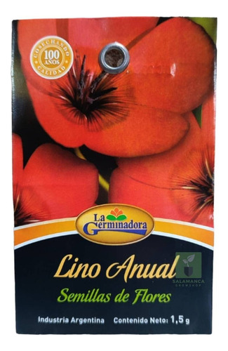 Semillas De Flores Lino Anual / La Germinadora