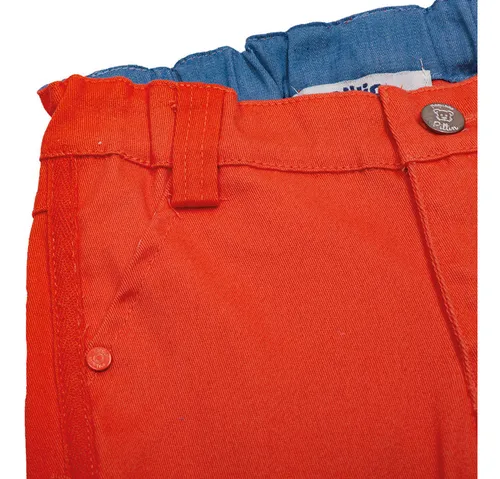 Bermuda Bebé Algodón Verano Niño Coral (pvu802cor)