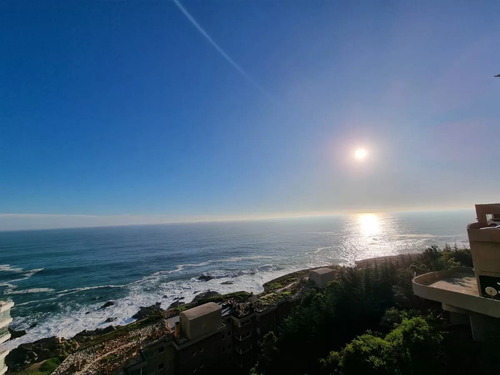 En Venta Precioso Depto Vista Al Mar Zona Segura Costa Brava