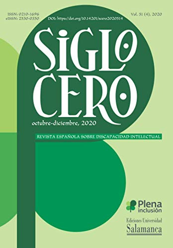 Siglo Cero: Revista Española Sobre Discapacidad Intelectual: