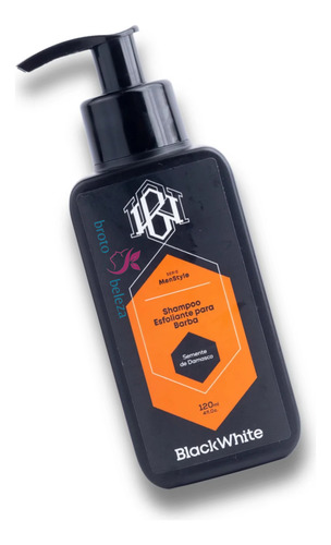 Xampu/shampoo Esfoliante Para Barba 120ml - Blackwhite