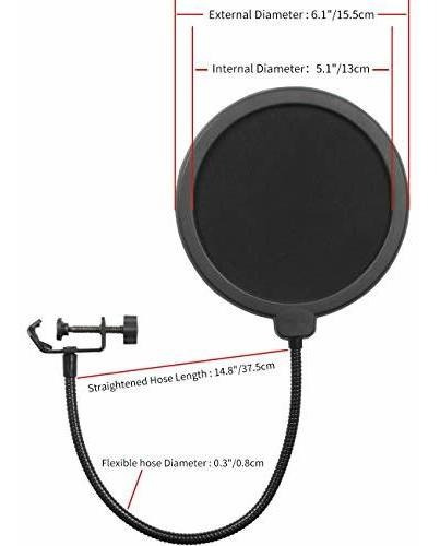 Depusheng Nb-35 Soporte De Brazo De Tijera Para Micrófono Y