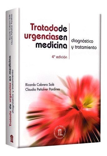 Libro Cabrera Sole Tratado Urgencias Medicinas