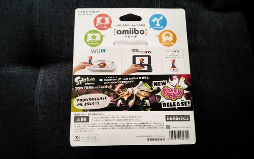 Amiibo Splatoon Callie Y Marie Calamarciñas Squid Sisters (Usado)