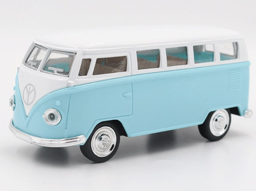 Auto Coleccionable Bus Combi Vw T1 Modelo Vintage Thb