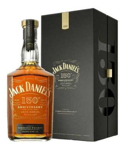 Whisky Jack Daniels 150 Anniversary 1 Litro 50% Edição Limit