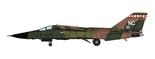Modelismo Avión Americano 1/72 F-111 Vietman War Hasegawa