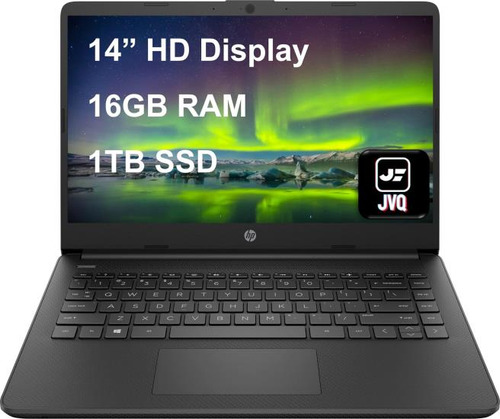 Computadora Portátil Hp, Pantalla Hd De 14, Procesador Amd A