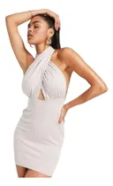 Comprar Vestido De Noche Elegante Corto Mujer Lycra Ajustado