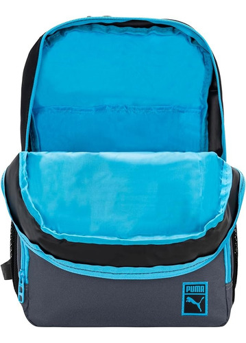 Mochila Puma Casual Backpack Evercat Cyclone Color Negro Diseño de la tela Liso