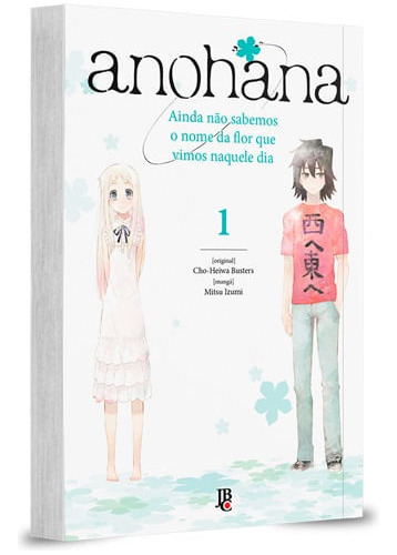 Mangá Anohana - Vol.01, De Mangá Anohana - Vol.01 (jbc, Lacrado). Série Mangá Anohana, Vol. 01. Editora Jbc, Capa Mole Em Português, 2023