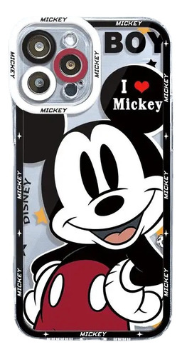 Funda De Teléfono Minnie Mickey Mouse Para iPhone 15, 12, 13