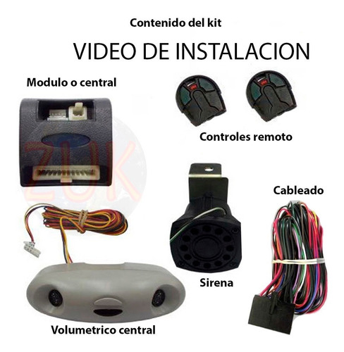 Cierre Centralizado Fiat Fiorino Alarma Anticlonado Cierre Centralizado Fiat Fiorino Alarma Anticlonado