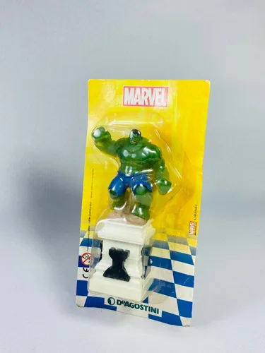 Miniatura Pe a De Xadrez Hulk Marvel Deagostini Lacrada Frete gr tis