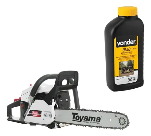Motosserra Toyama Tcs46h 46cc + Óleo 2t Vonder Brinde