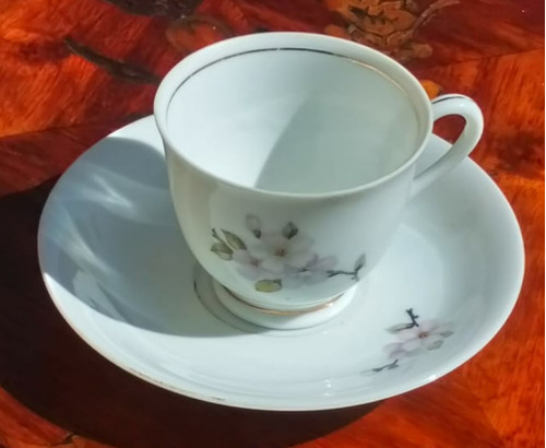 Taza Plato Porcelana Fine Bone China Vintage / Royal Standar