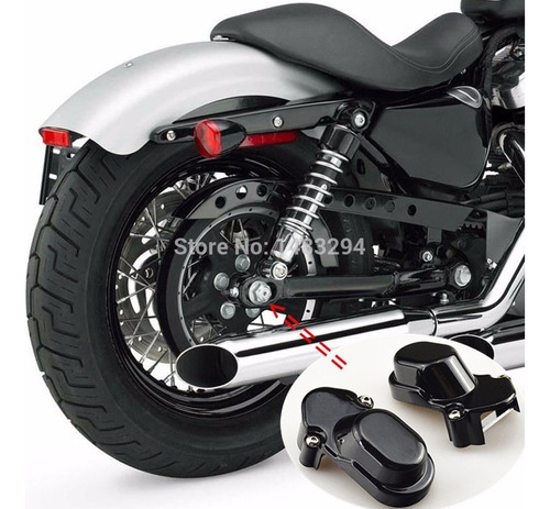 Black Back Eje Financia La Harley Davidson Sportster