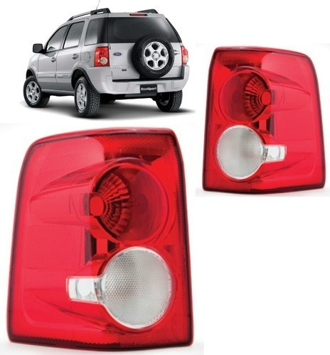 Juego Par  Faros Traseros P/ Ecosport 2007 2008 2009 2010 20