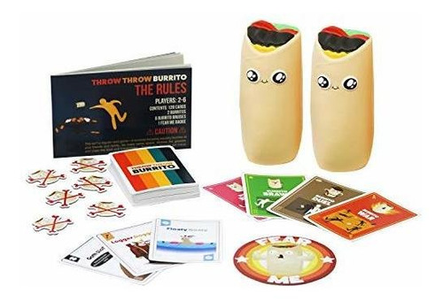 Throw Throw Burrito De Exploding Kittens - Un Juego De Carta