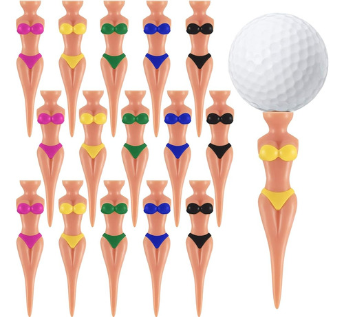 Skylety Funny Golf Tees Lady Girl Golf Tees, 76 Mm / 3 Pulga