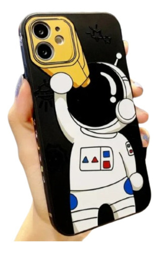  Forro Protector Funda Astronauta Para iPhone 15 Pro