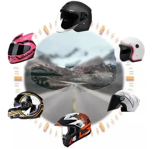 Película Antiempañante Adhesivo Antivaho Visor Casco Moto 2A0519