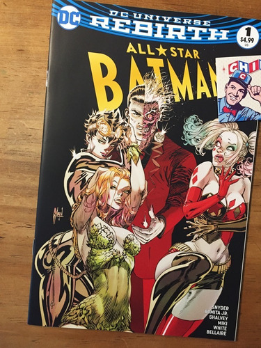 Comic - All Star Batman #1 March Harley Catwoman Poison Ivy