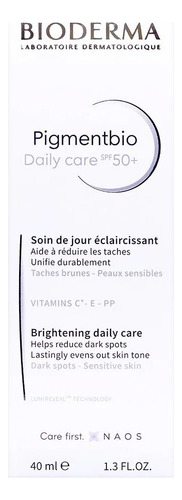 Bioderma Pigmentbio Daily Care Fps 50+ 40ml