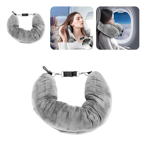 Almohada K Ajustable: Almohada De Viaje Ultracomfo En Forma