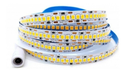 Fita Led P/ Perfil Alto Brilho 15w/m C/ 5m 12v 240leds 2835 Cor da luz 4000k