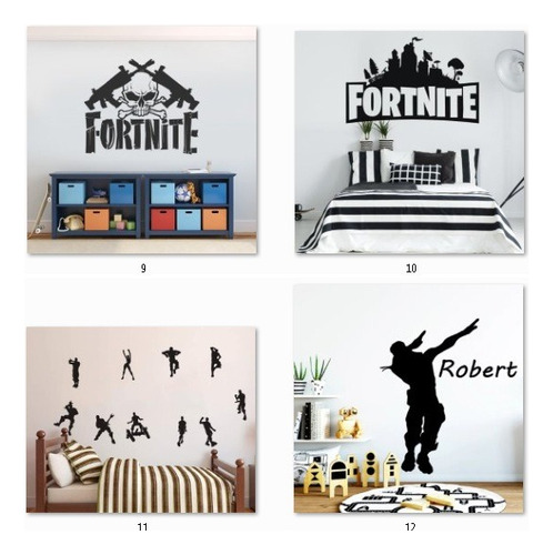 Calcomanias O Vinilos Decorativos Fortnite