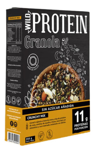 Granola Wild Protein Wild Foods 300 Gr