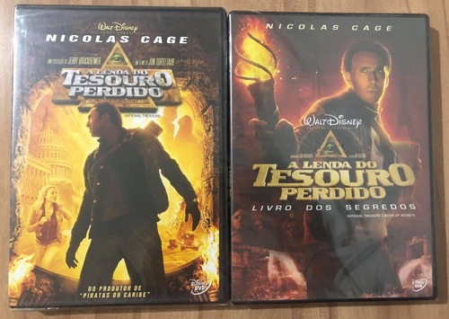 Dvd Coleçao A Lenda Do Tesouro Perdido (original Lacrado)