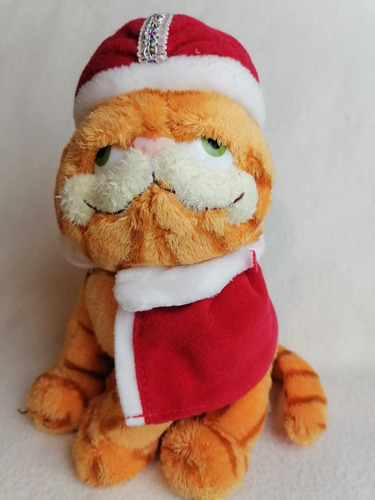 Peluche Original Su Majestad Rey Garfield Ty 20cm.