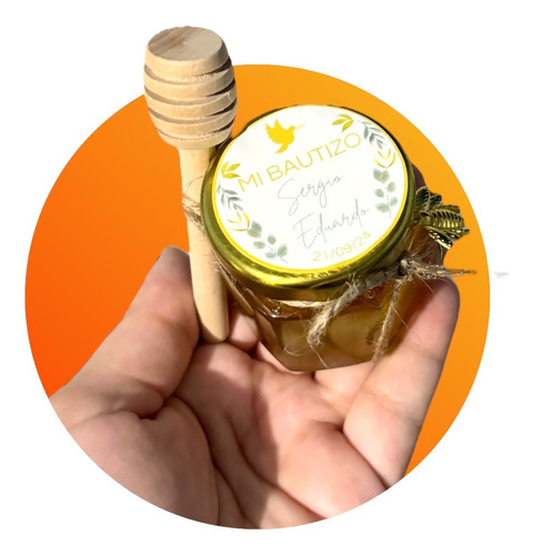 Recuerditos Personalizados (10 Tarritos De Miel O Mermelada)