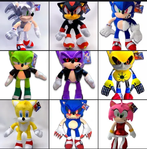 Metal cheap sonic peluche