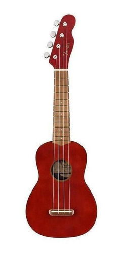 Venice Soprano Ukulele Fender Color Cherry